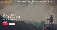Desktop Screenshot of accelon.co.in